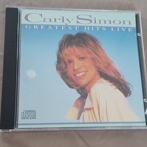 Carly Simon Greatest Hits Live CD
